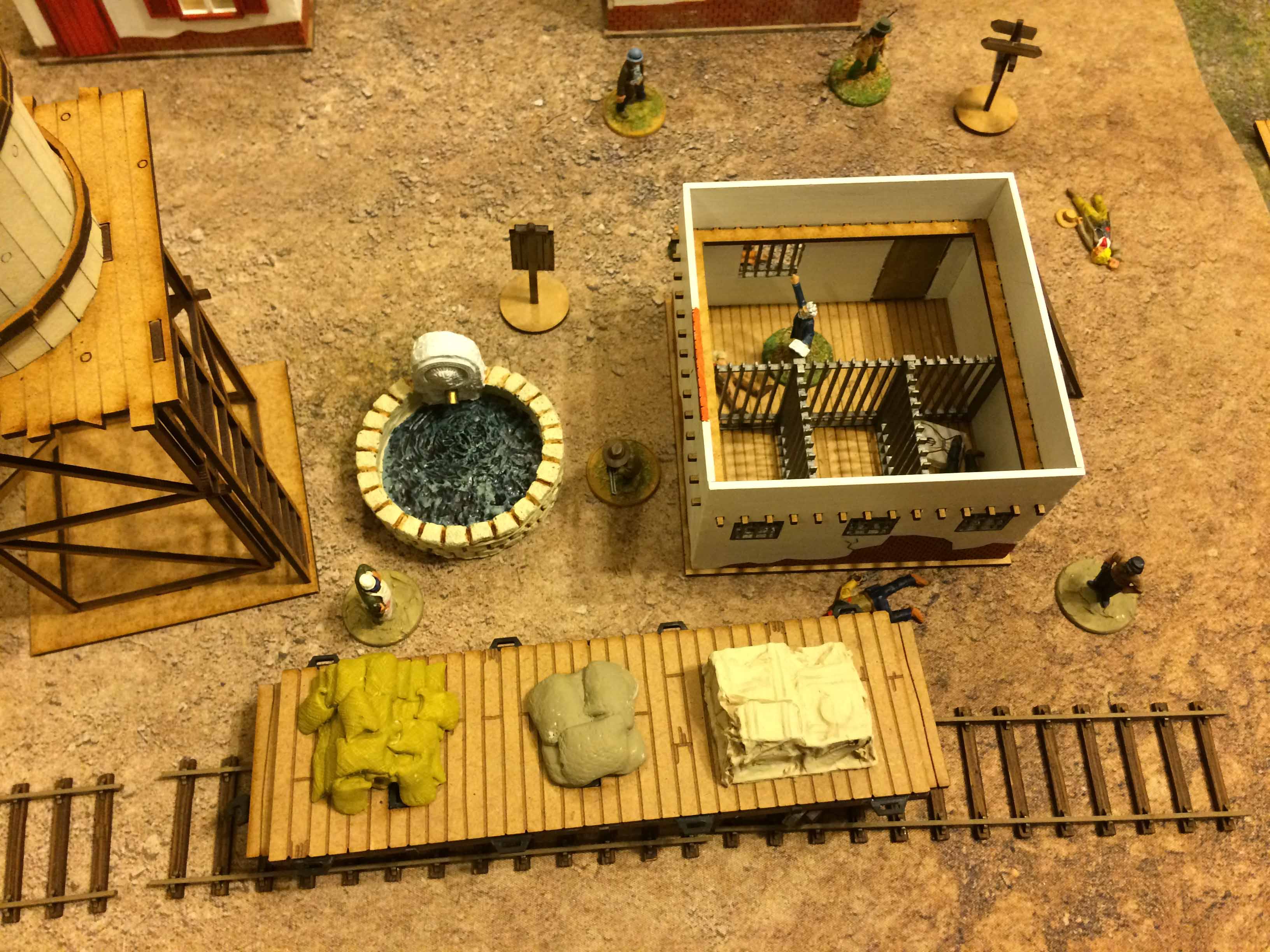 La prison cerne par les Outlaws