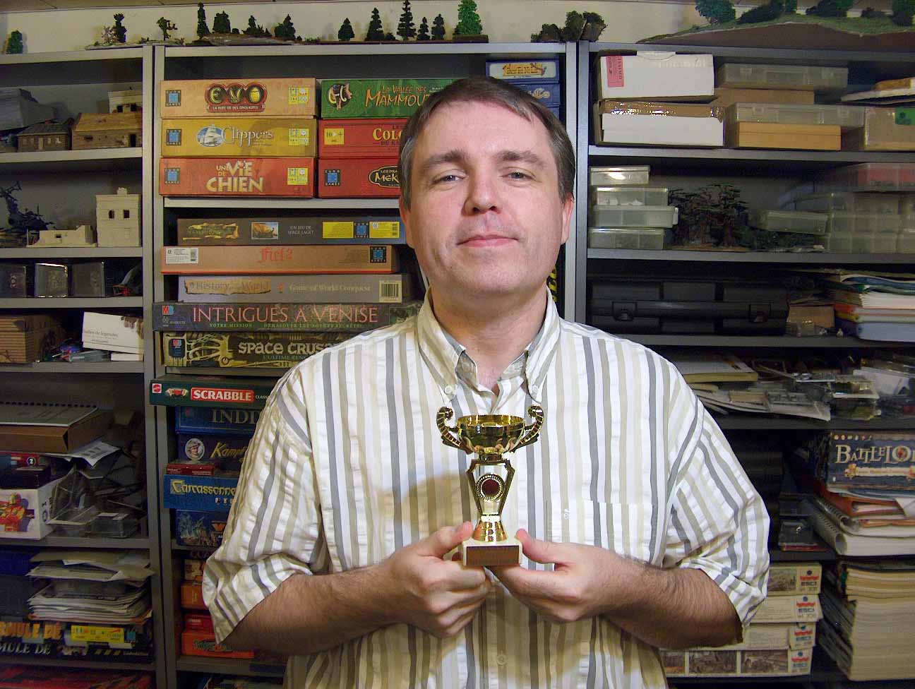 Philippe, vainqueur 2011 de WARMASTER 